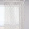 Jacquard-Fadengardine Tom weiß 240x95cm  - Albani Produktbild-Vorschau 1