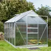 Vitavia Gewächshaus "Planet 6200" inkl. Fundament aluminium Produktbild-Vorschau 2
