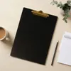 Clipboard drewniany CZARNA podkładka A4 ze ZŁOTYM klipsem Podgląd zdjęcia produktu 3