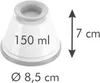 Tescoma 630591, Biały, Żółty, Plastik, 70 mm, 8,5 cm, 4 Podgląd zdjęcia produktu 6