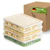 Viwares Stapelbare Gefrierdosen 4er Set, Gefrierfach & Produktbild-Vorschau 1