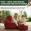 Dreamroots Bean Bag, Puff 90x90x100 cm, pouf con Anteprima dell’immagine prodotto 8