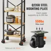 VEVOR set di 4 rotelle girevoli φ63,5 mm rotelle per mobili Anteprima dell’immagine prodotto 5