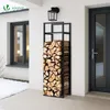 VOUNOT® Verstellbare Kaminholzregal 45 x 32 x 170 cm, 3 Produktbild-Vorschau 7