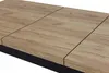 Rechteckiger massiver Tisch 80x140 ausziehbar auf 180 cm Produktbild-Vorschau 6