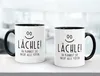 Kaffee-Tasse Spruch Lächle du kannst Sie nicht alle töten Produktbild-Vorschau 3
