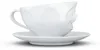 Fiftyeight Products KaffeeTasse - lachend weiß Voir les images du produit 8
