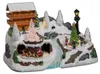 Weihnachtsdorf mit Häuschen, batteriebetrieben, 31 x 19,5 x Produktbild-Vorschau 1