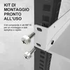 Extralink Mensola Rack 19", 1U, 250 mm, Acciaio, Grigio Anteprima dell’immagine prodotto 3