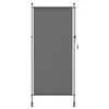 A vertical awning or screen on a stand, shown from the front. Produktbild-Vorschau
