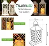 LUMILED Solar Laternen mit Kerze für Außen Solarlaternen Produktbild-Vorschau 13