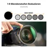 K&F Concept 67mm Black-Mist ND2-ND400 Variabler ND Filter Produktbild-Vorschau 5