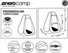 Diagrams and text illustrating a portable changing tent. Anteprima dell’immagine prodotto