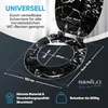 SANILO® WC-Sitz mit Absenkautomatik Marmor Schwarz, Produktbild-Vorschau 5