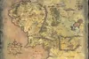 The Lord of the Rings - Middle Earth Map - Poster Druck - Produktbild-Vorschau 1