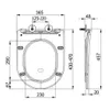 Sapho PACO WC-Sitz, SLIM, Soft Close, Easy Take, Weiß Produktbild-Vorschau 9