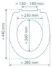 SCHÜTTE MDF WC Sitz, Toilettendeckel mit Holzkern, Produktbild-Vorschau 11