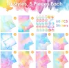 160 Stück Aquarell Briefpapier mit Umschlag Set für Mädchen Produktbild-Vorschau 3