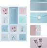 Kinder Kleiderschrank Steckregal Kunststoff DIY Regalsystem Produktbild-Vorschau 4