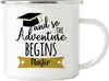 Master Emaille Tasse And so the Adventure Begins Produktbild-Vorschau 1