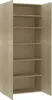 vidaXL Szafka na buty dąb sonoma 80x35,5x180 cm Materiał Podgląd zdjęcia produktu 6