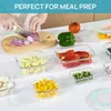8er Glas Frischhaltedosen mit Deckel,Meal Prep Produktbild-Vorschau 6