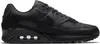 A black Nike sneaker shown from the side. Produktbild-Vorschau