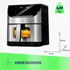 Friggitrice ad aria 8 litri MPM MFR-17M, friggitrice XXL Anteprima dell’immagine prodotto 9
