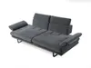 Villa Möbel Sofa Energy Anthrazit 2-Sitzer Relax- und Produktbild-Vorschau 6