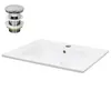 LuxeBath Waschbecken Aufsatzwaschbecken Eckig, 61x46,5x17,5 Produktbild-Vorschau 1