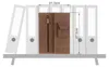 Dethloff Schreibmappe A5 Handwerkermappe Leder braun für Produktbild-Vorschau 2