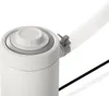 A close-up shot of the top of a white filter pump with a white hose attached. Produktbild-Vorschau