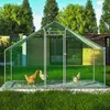 GIHAUVIA - Hühnerstall 3x2x2m Außenzaun Kleintierzaun Produktbild-Vorschau 6