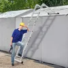 TWOLIIN Víceúčelový žebřík 4x3 Hliník s plošinou 6 v 1 Náhled obrázku produktu 8