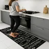 Tapis de cuisine Coffee Design Modern Café Motif en noir Voir les images du produit 1
