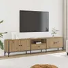 vidaXL Armoire TV avec tiroir Chêne Artisan 200x25x44 cm Voir les images du produit 2