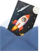 Pozvánky a obálkyRocket Space, 6ks. Náhľad obrázku produktu 3