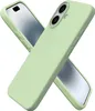 Two green phone cases are arranged diagonally on a white background. Anteprima dell’immagine prodotto