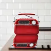 Retro rádio reproduktor Vintage rádio 1200 mAh přenosné FM Náhled obrázku produktu 3