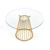 Halmar Rundes Glas Esstisch Liverpool - transparent / Produktbild-Vorschau 1