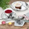 18 częściowy serwis kawowy Alois porcelana 6 osób filiżanki Podgląd zdjęcia produktu 5