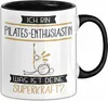Pilates-Enthusiastin Geschenk Tasse Ich Bin Produktbild-Vorschau 1