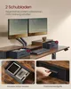 VASAGLE Höhenverstellbarer Schreibtisch elektrisch, 140 cm, Produktbild-Vorschau 5