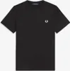 Fred Perry Ringer T-shirt Couleur Noir Voir les images du produit 2