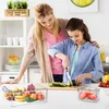 4 Stück kühlschrank organizer, stapelbare kühlschrank Produktbild-Vorschau 6