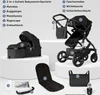 Bergsteiger Nizza 3 in 1 Kinderwagen, Kombikinderwagen Produktbild-Vorschau 3