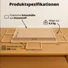 FlinQ drehbares Puzzlebrett mit 6 Schubladen für 1000 Teile Produktbild-Vorschau 3