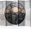 Akusticher Raumteiler New York Foto Paravent 225x172 cm Produktbild-Vorschau 1