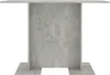 vidaXL Esstisch Betongrau 110x60x75 cm Holzwerkstoff Produktbild-Vorschau 3