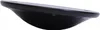 A black balance board is shown from a side angle against a white background. Produktbild-Vorschau